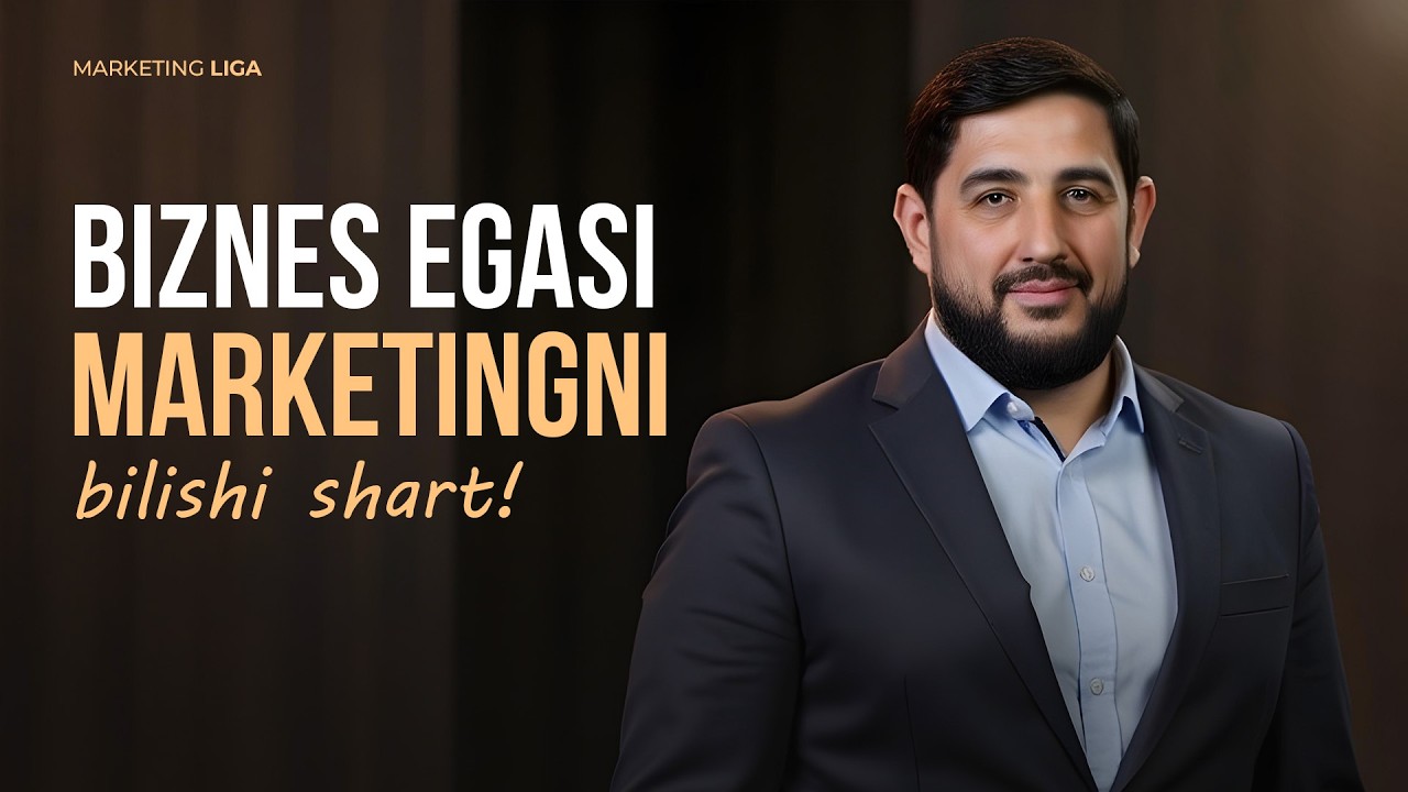 Biznes egalari MARKETINGNI BILISHI SHART! | Farxod Kamilov | Marketing Ligasi