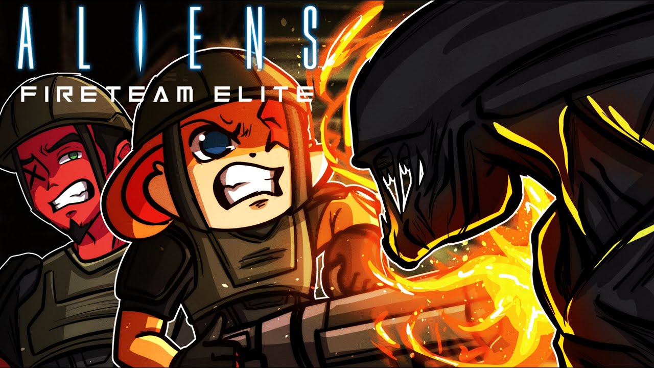 CARTOONZ SHOWS ME HOW TO SLAY ALIENS!!! [Aliens - Fireteam Elite]