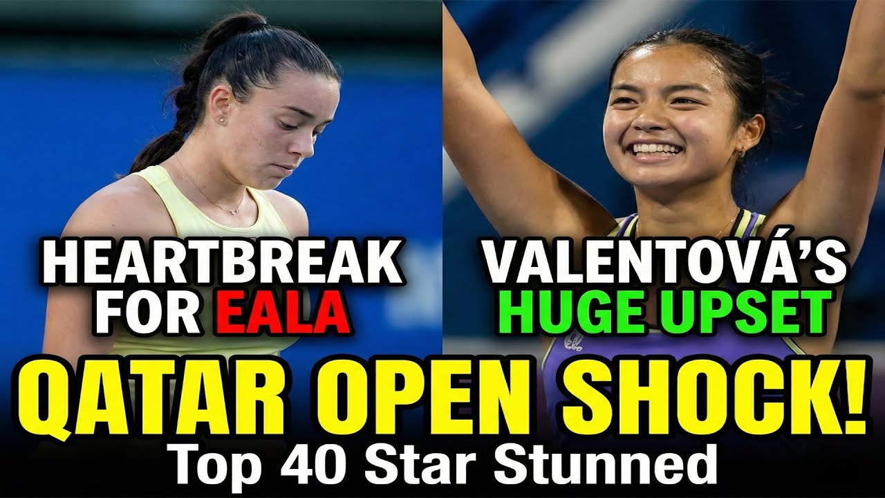 UNBELIEVABLE! Alexandra Eala Takes on Tereza Valentová   Qatar's Jaw Dropping Clash!