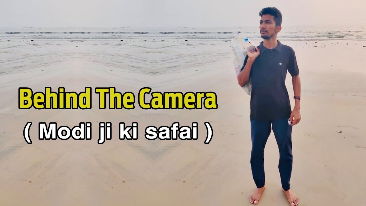 BEACH KI SAFAI || Behind The Camera || Shyam Rangeela