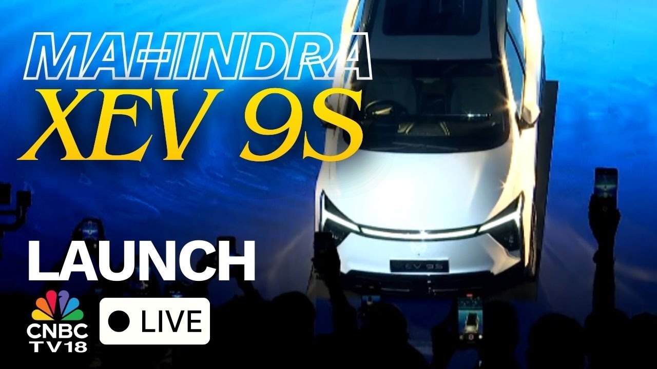 Mahindra XEV 9S Launch LIVE | 2025 Mahindra XEV 9S All-Electric 7-Seater SUV Goes On Sale | N18L