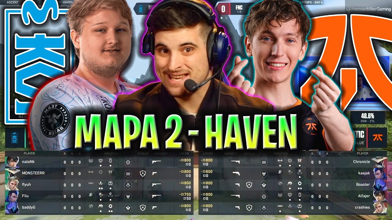 SERGIO CASTEA A KOI EN BUSCA DEL MILAGRO! | KOI vs FNC MAPA 2 HAVEN VCT EMEA 2025 STAGE 2