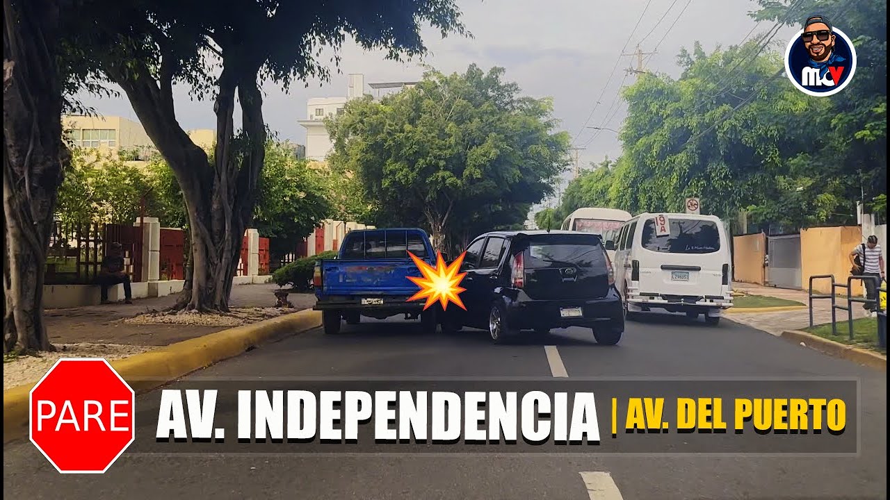 🚗 Recorrido por la Avenida Independencia 🛣️ hasta la Avenida del Puerto ⚓
