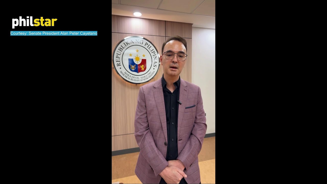 LIVE:  Senate President Alan Peter Cayetano holds press conference (June 2, 2026)