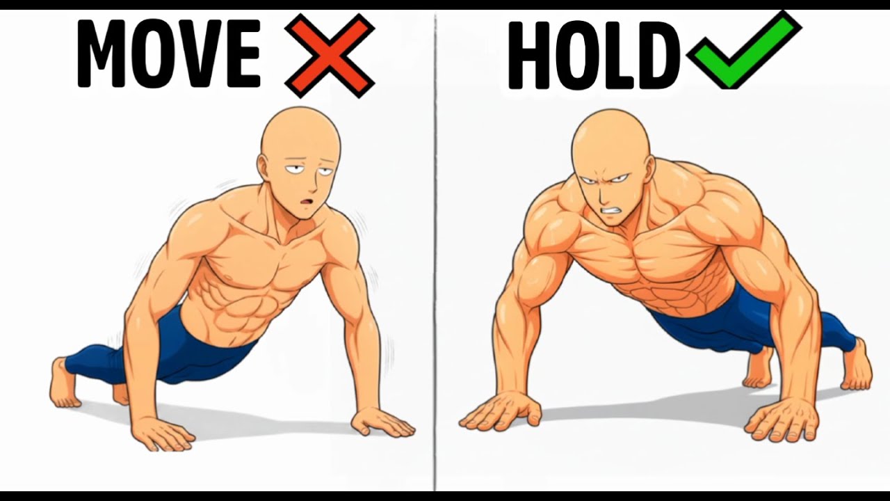 THESE 4 Isometric Holds Transform Strength Fast — No Moving, All Gains