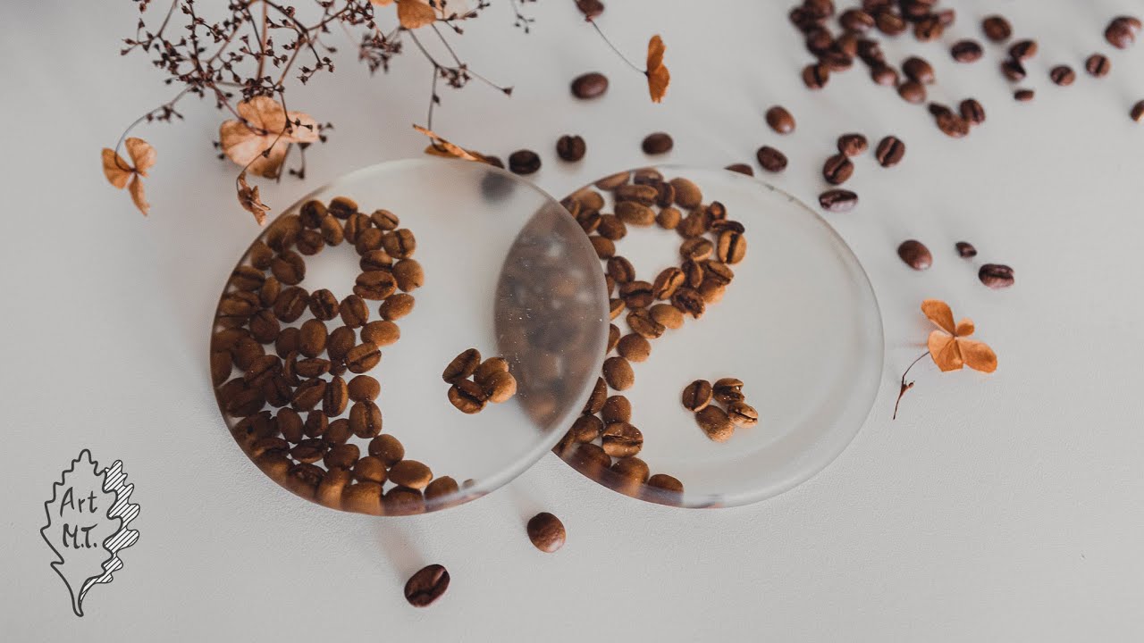 DIY | Yin - Yang Coffee Coasters