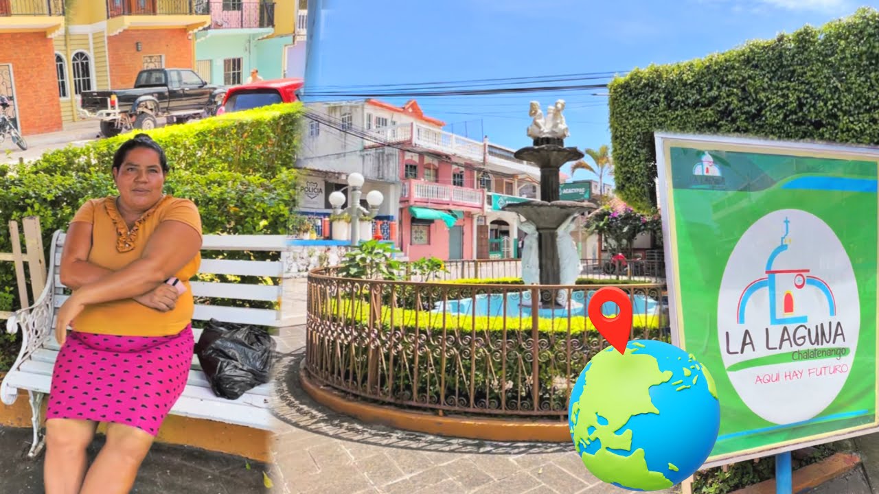ASI ES EL MUNICIPIO DE LA LAGUNA CHALATENANGO,  *mira que bonito pueblo*