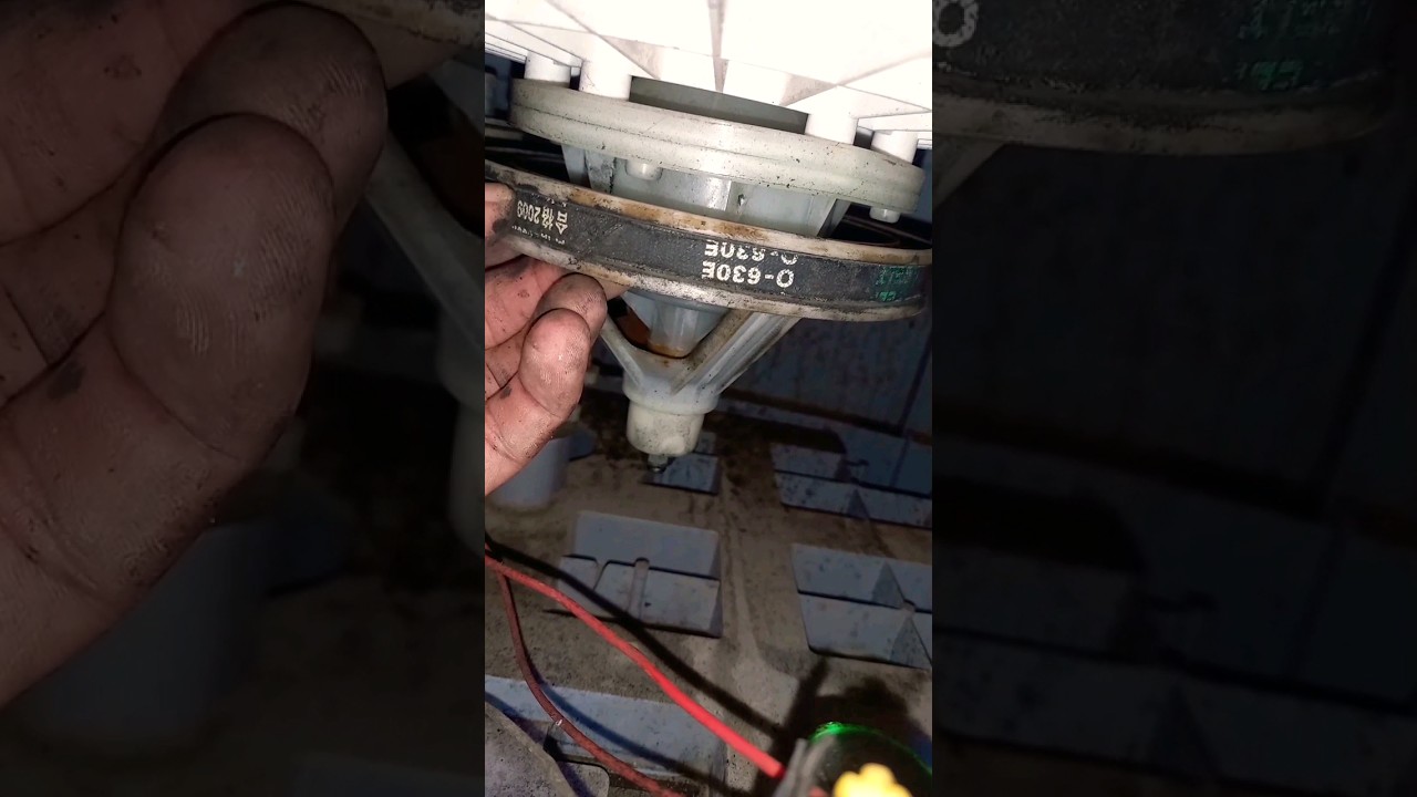 washing machine belt change 