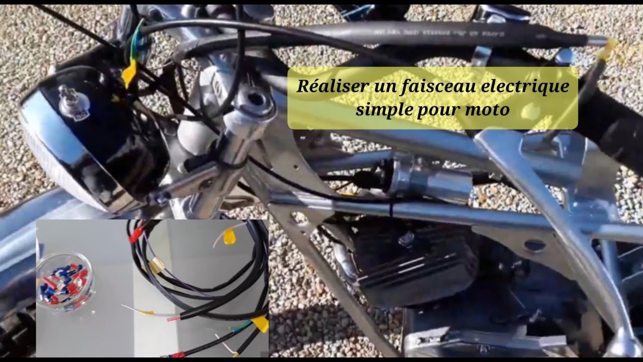 COMMENT REALISER UN FAISCEAU ELECTRIQUE MOTO