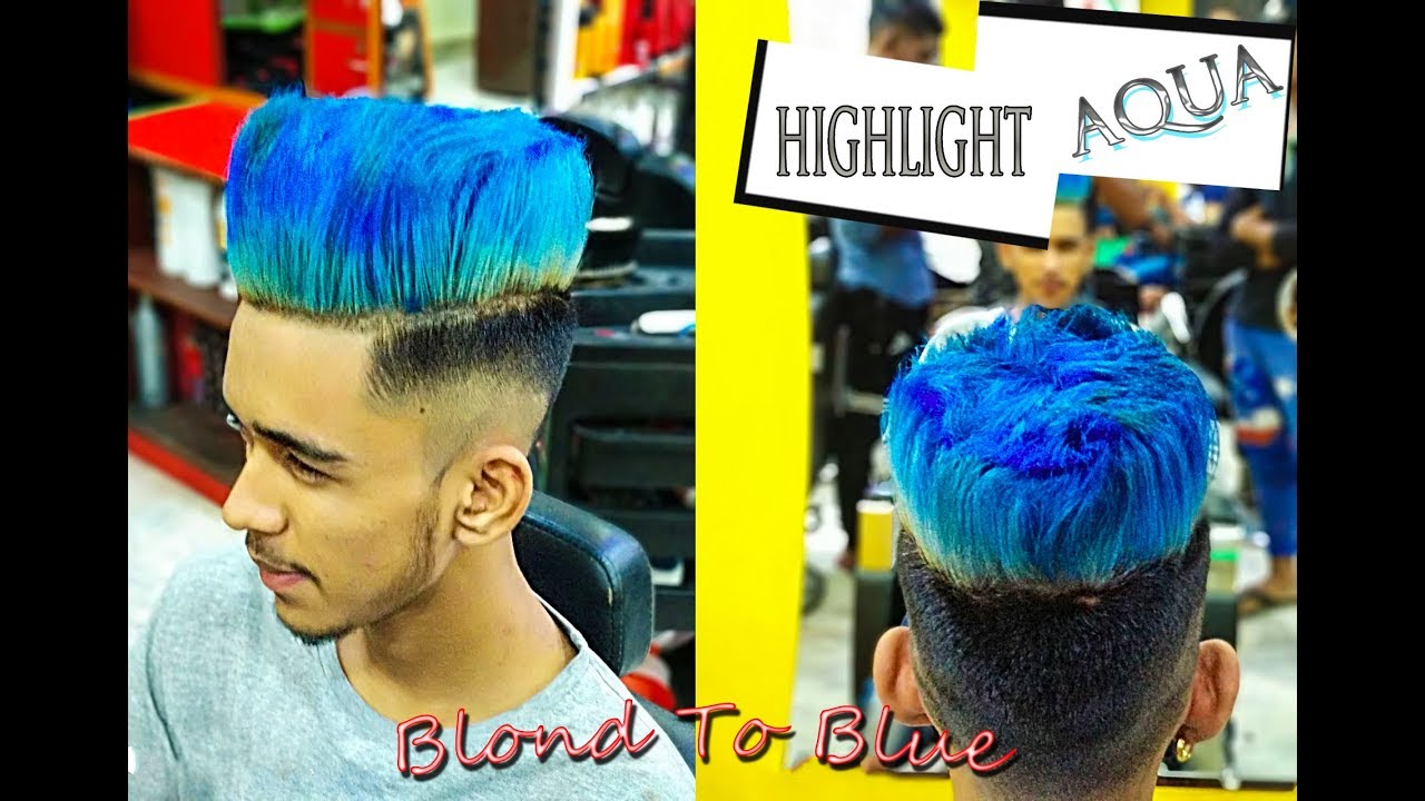 Blond To Bubblegum Blue | Hair Color and Style | Starix /A/