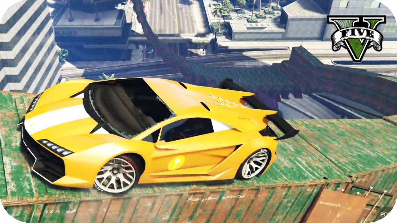 MEGA ESPIRAL + WALLRIDE + 2 VUELTAS?!? WHAT!? | GTA V ONLINE CRAZY RACE | Flow