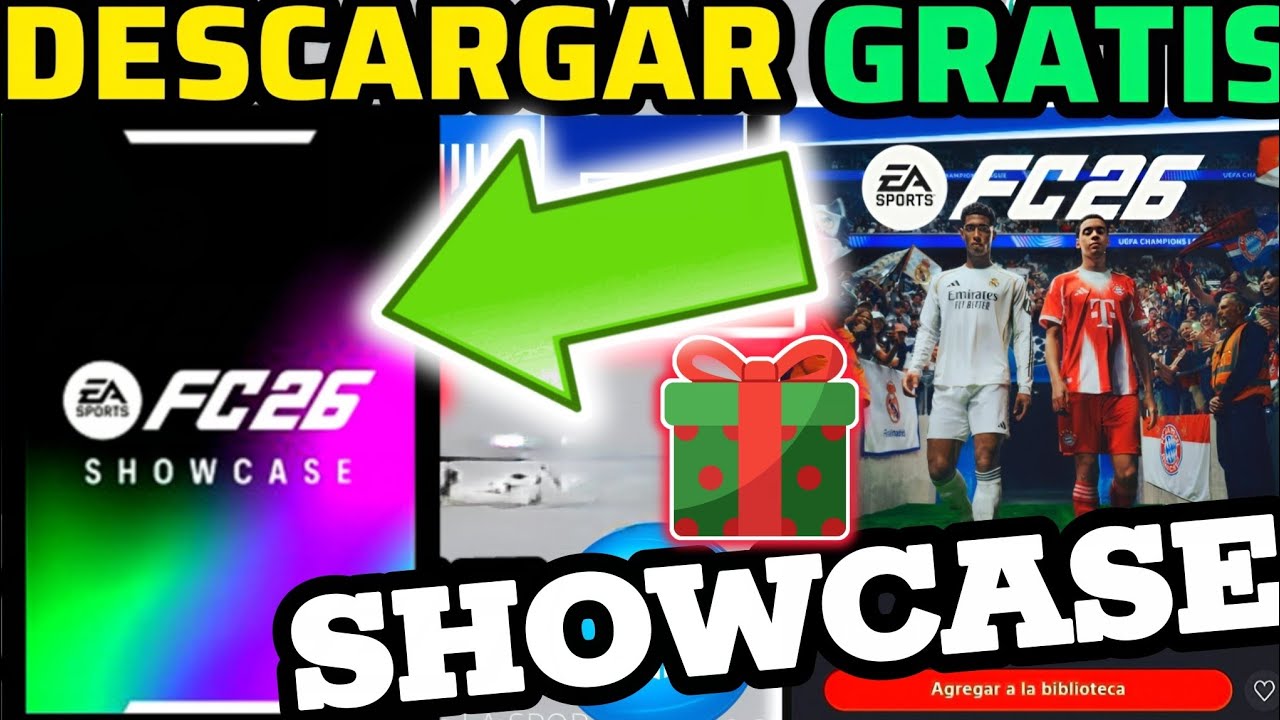 DESCARGAR FC 26 SHOWCASE GRATIS PARA PLAYSTATION 4 Y 5 ✅