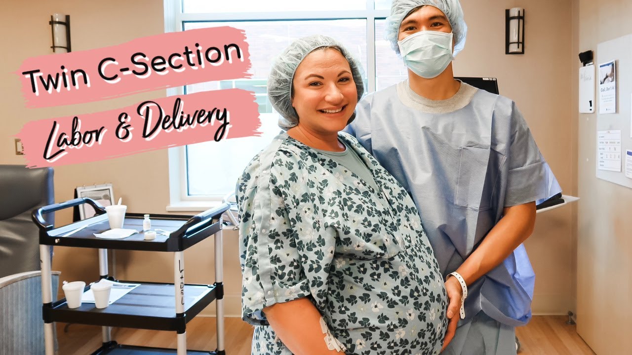 Twin C-Section Labor & Delivery VLOG | 2020 Birth During Covid19