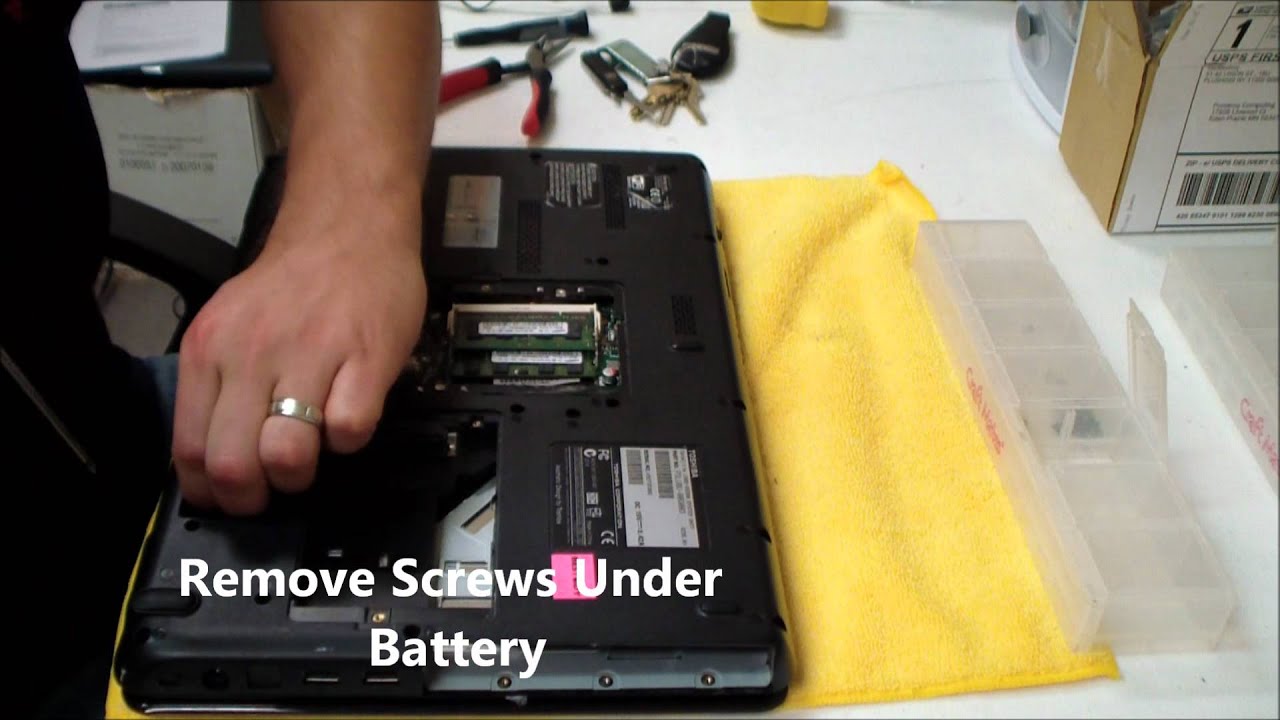 Toshiba L505/L500 AC DC Power Jack Repair