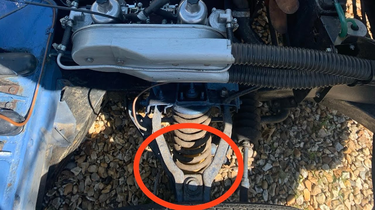 How To Oil / Grease Steering Trunnion Triumph Spitfire