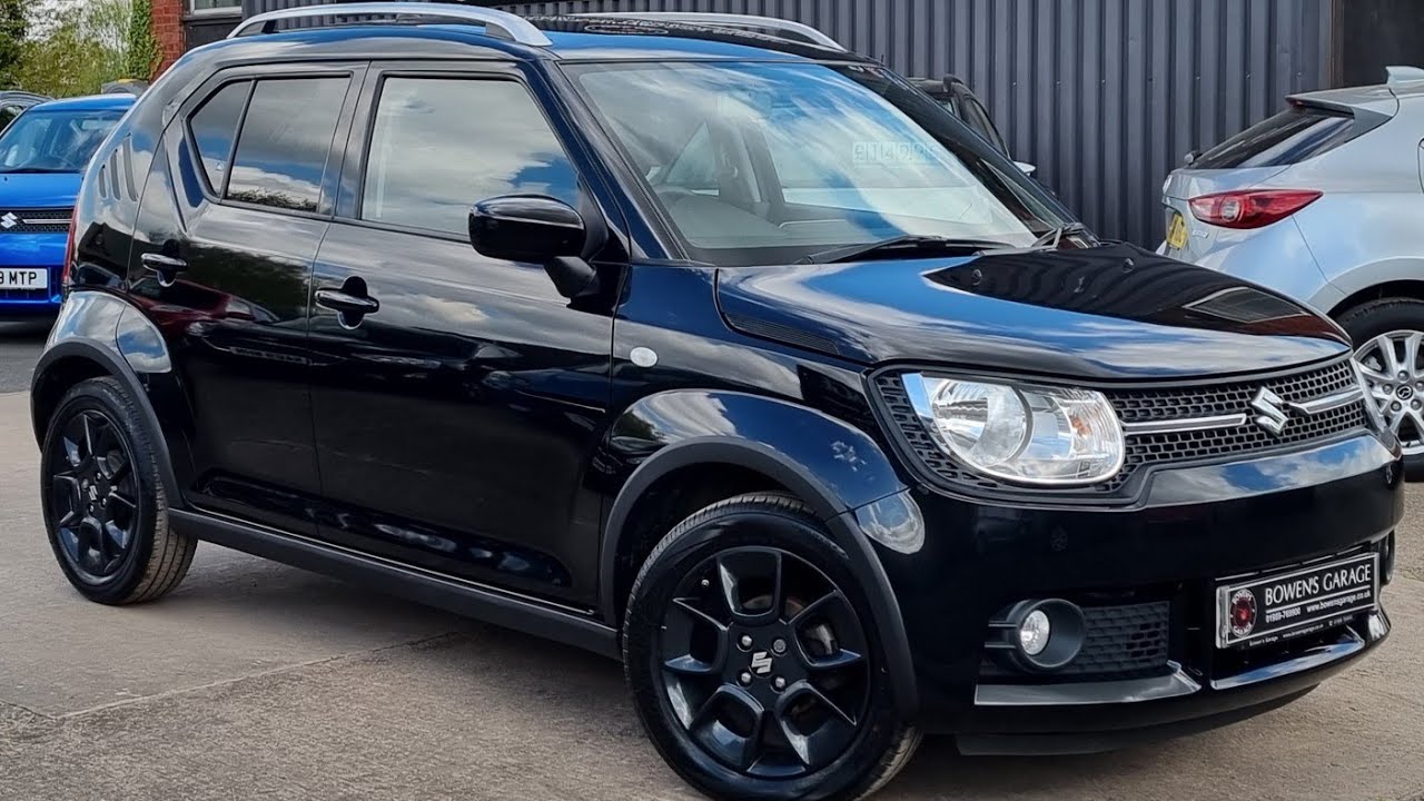 2018 (67) Suzuki Ignis SZ-T 1.2 Dualjet 5Dr in Super Black. 25k Miles. 1 Owner. FSH. Top Spec. £9990