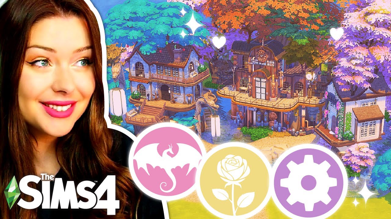 Each Treehouse is a Different Aesthetic in The Sims 4