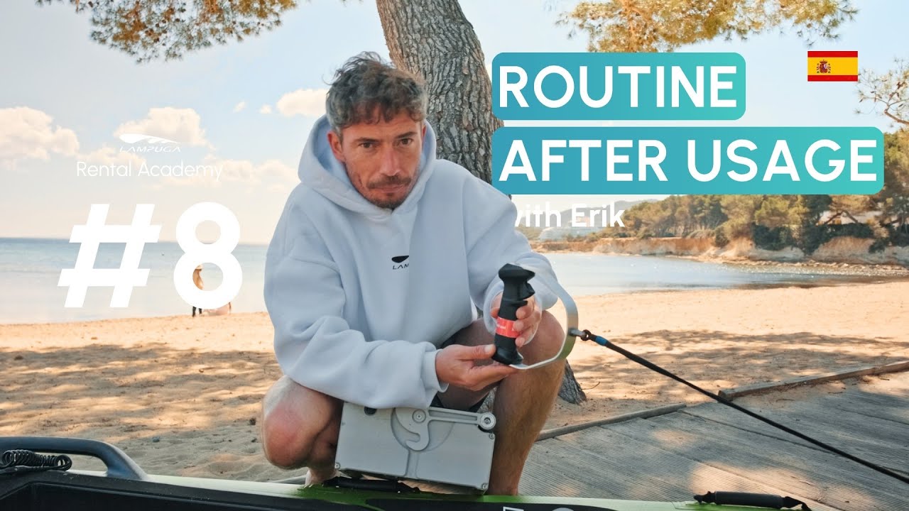 ES #8 Rutina Después del Uso | Lampuga Electric Surfboards