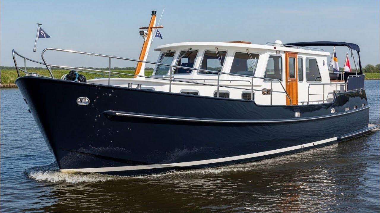 &ldquo;Stevens 1200 Vlet Review | Classic Dutch Steel Motor Yacht Tour & Features&rdquo;