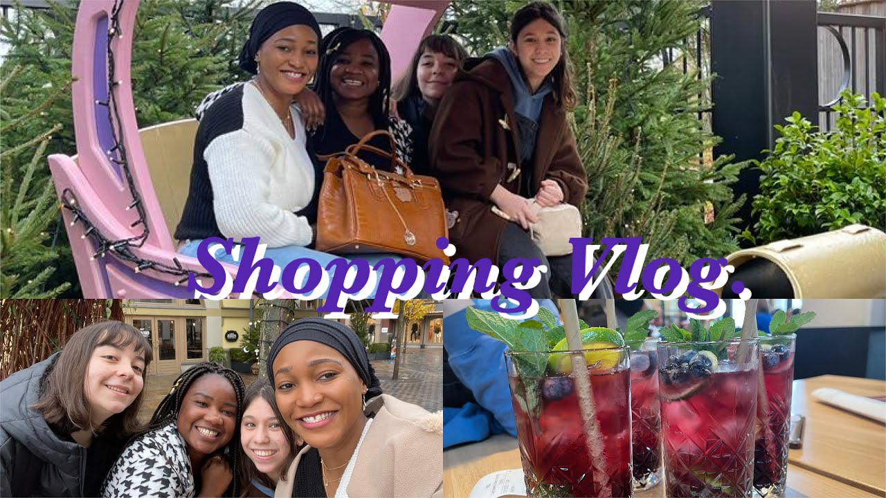 Shopping vlog | A day out with my friends to Belgium and Netherlands shopping center.