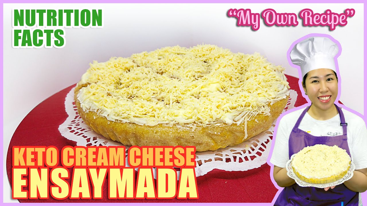 KETO CREAM CHEESE ENSAYMADA - RECIPE CREDITS: XUELI'S KITCHEN