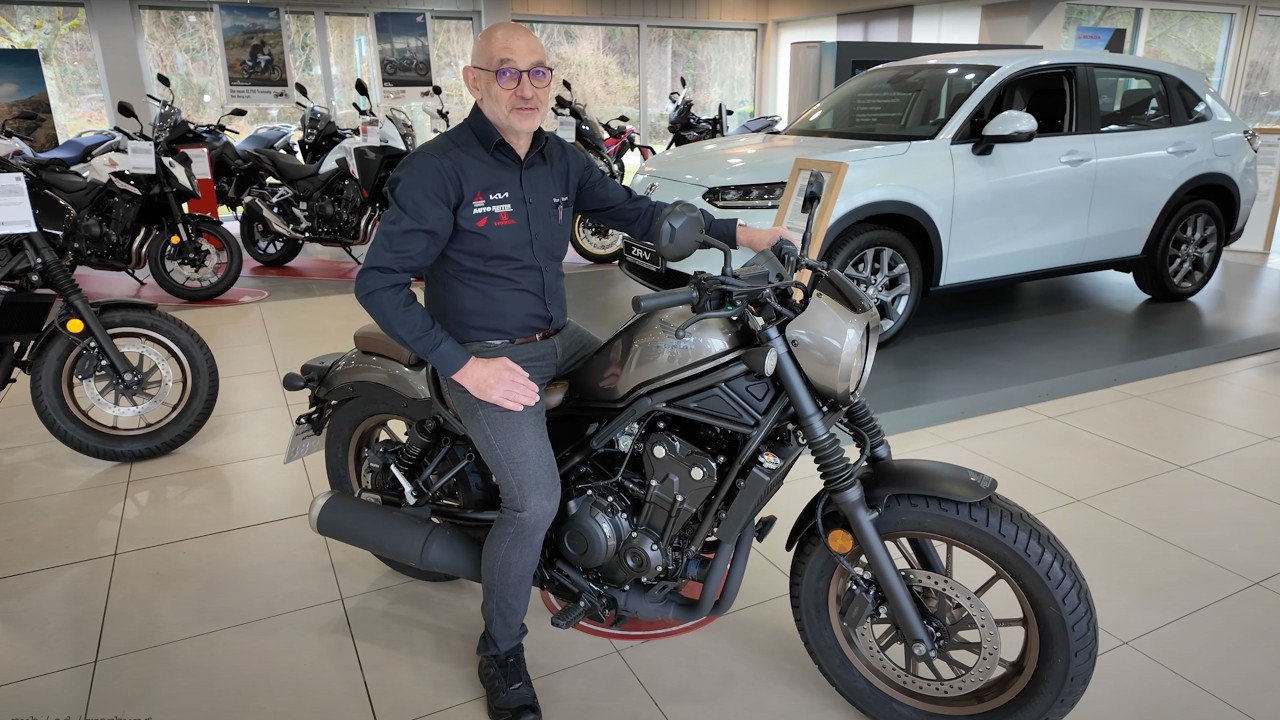 NUR 5.970 € Motorräder jetzt billiger als E-Bikes 2025 Honda CMX 500 Rebel Special Edition