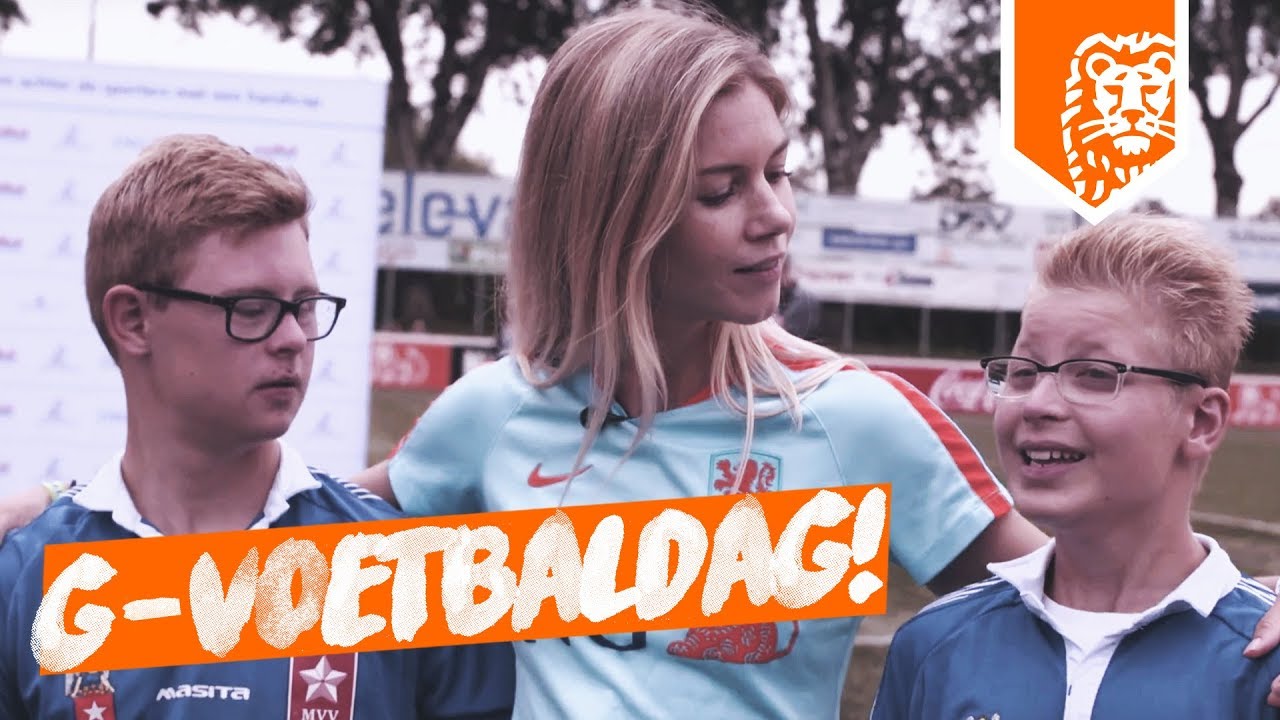 LANDELIJKE G-VOETBALDAG met ANOUK HOOGENDIJK!