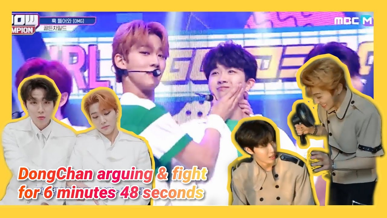 [Golden Child] DongChan Arguing & Fight For 6 Minutes 48 Seconds