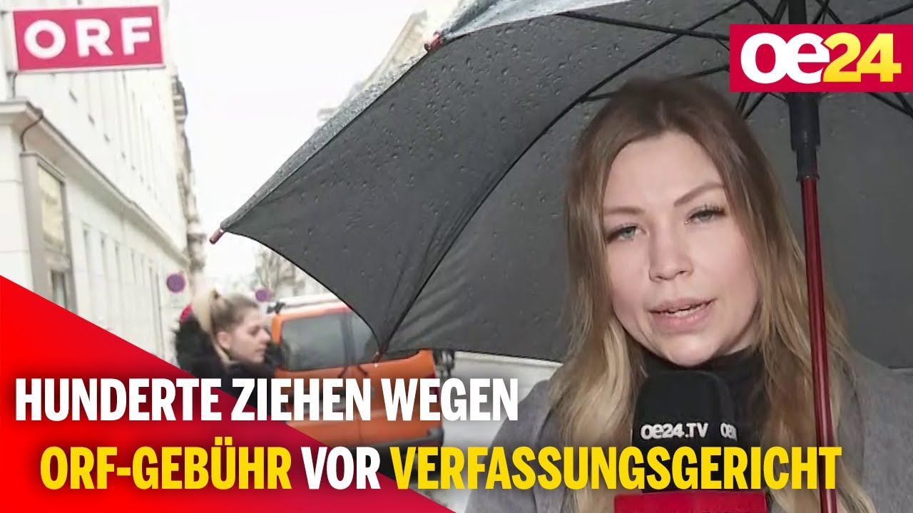 Hunderte ziehen wegen ORF-Gebühr vor Verfassungsgericht