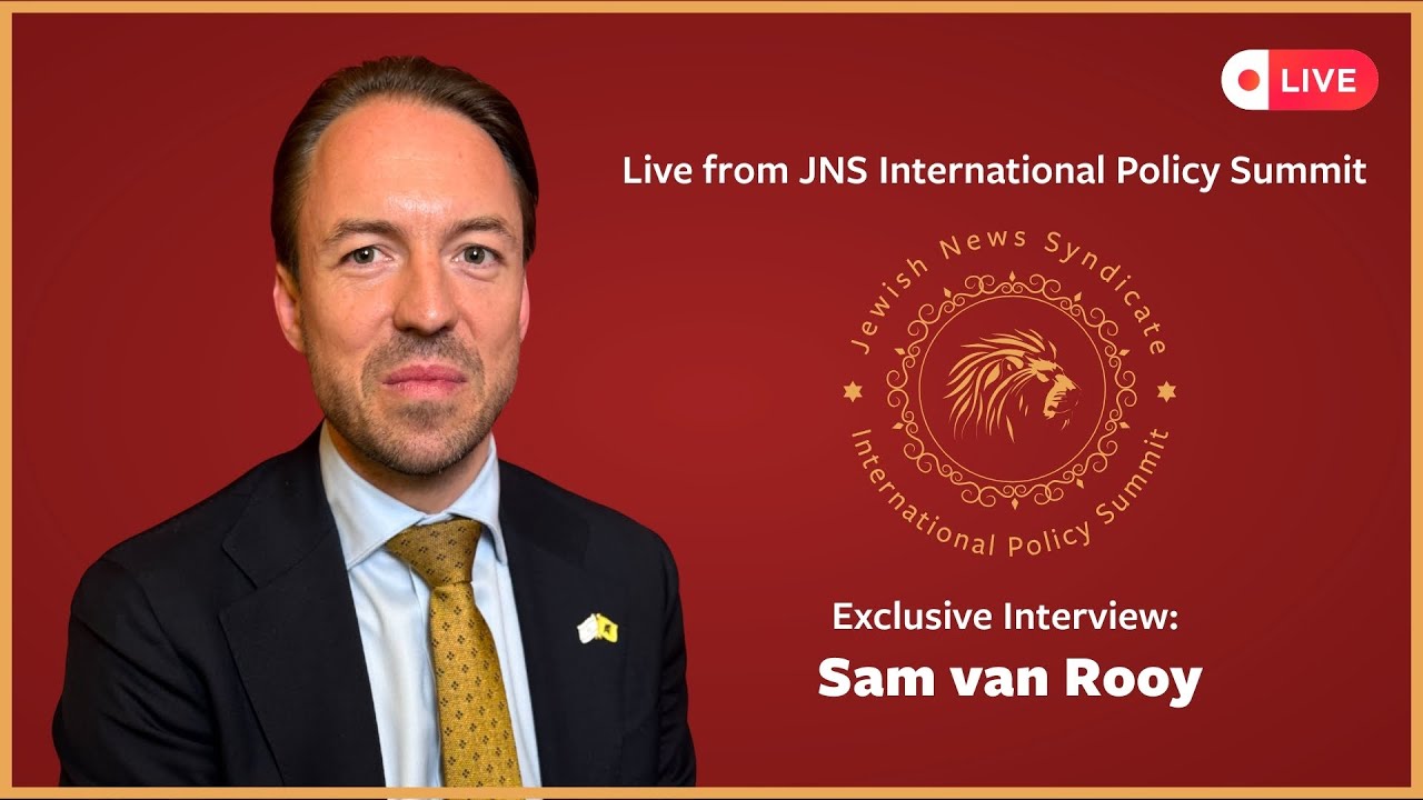 LIVE! Interview with MP Sam Van Rooy | JNS International Policy Summit
