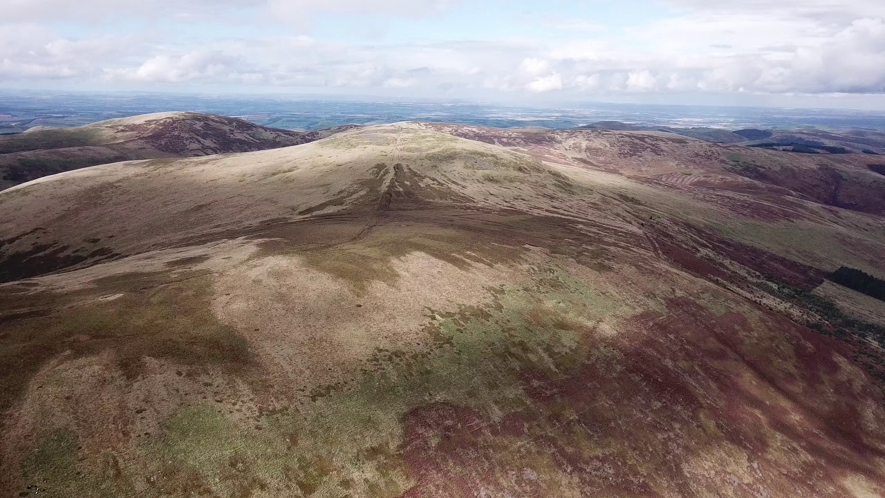 The Cheviot hills and hen hole