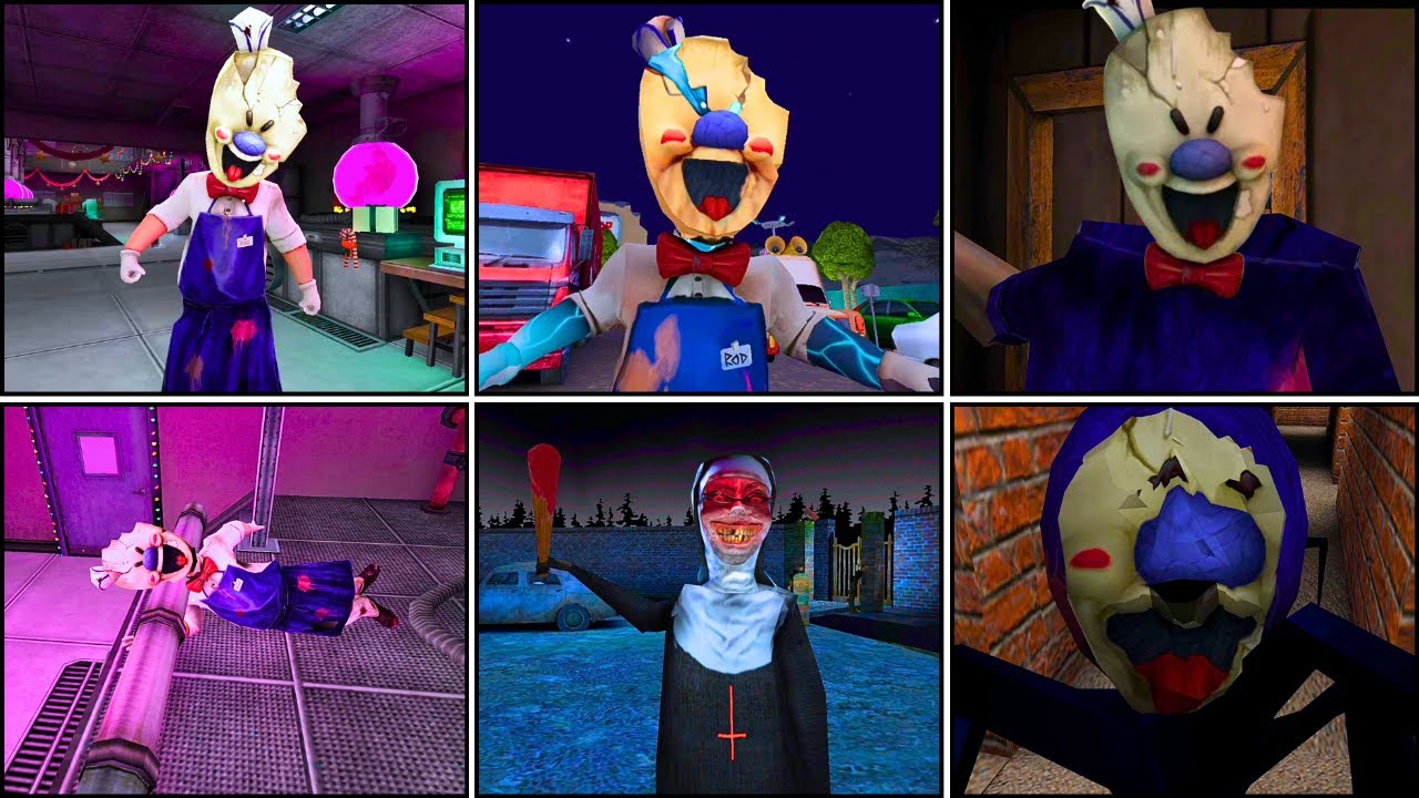 Ice Scream Rod In Different Atmosphere | Granny | Horror Brawl