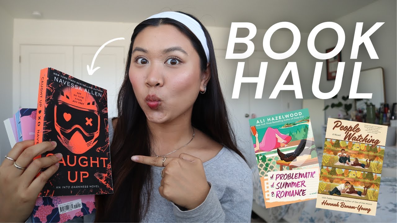 HUGE BOOK HAUL &ndash; new romances, book unboxing and more!!
