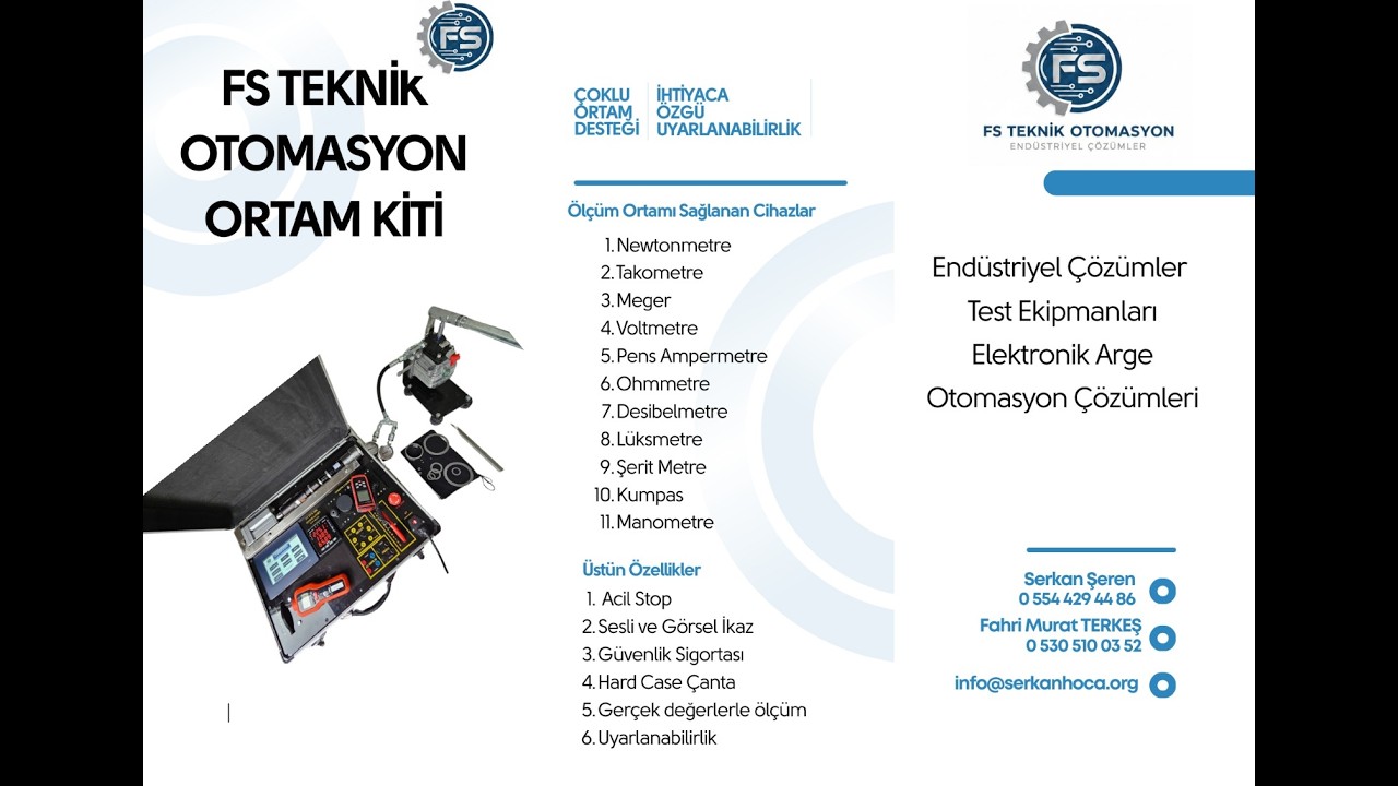 İç Doğrulama Ortam Kiti - FS500 Pro V4.0