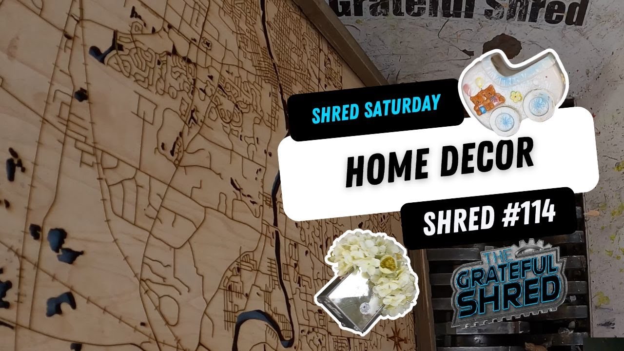 Home Decor Shred! Wooden Art, Ceramics, Baskets & More