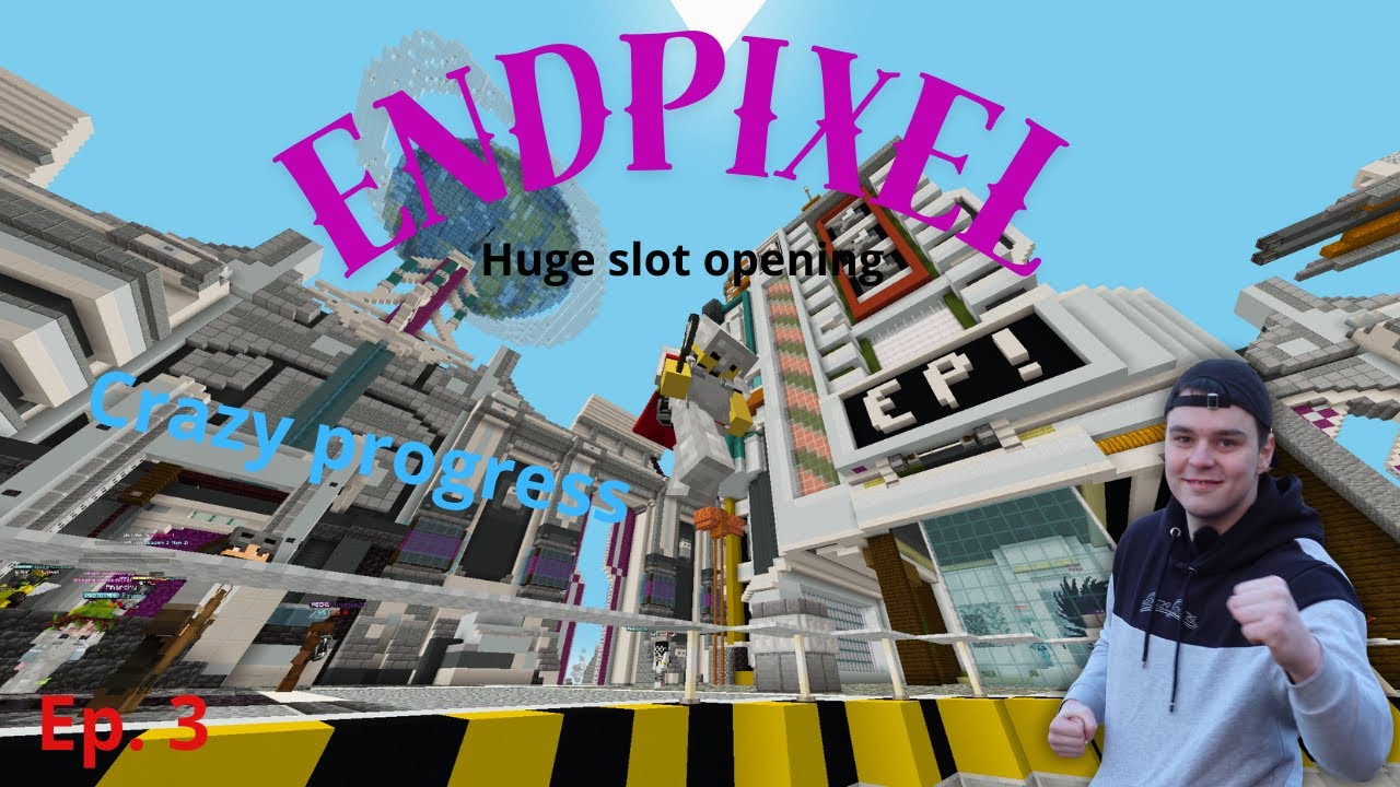 Huge Slot opening on EndPixel, and much more! (Minecraft Prisons Ep. 3)