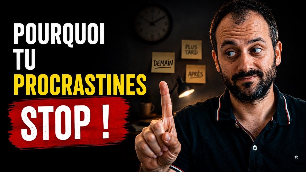 Pourquoi tu procrastines ? (et comment arrêter)