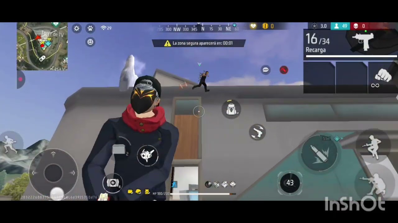 Lo siento por no subir video ayer #jugando una partida de BR 