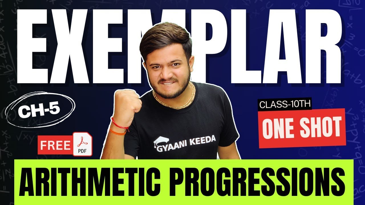 Ch-5 Arithmetic Progression Class 10 Maths||NCERT Exemplar Problems Class 10 Maths||CBSE 2024 BOARDS