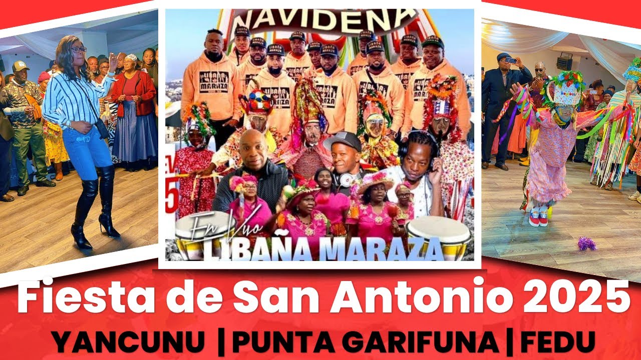 Libaña Maraza | Punta Garifuna | Fedu de San Antonio #NaddyTv