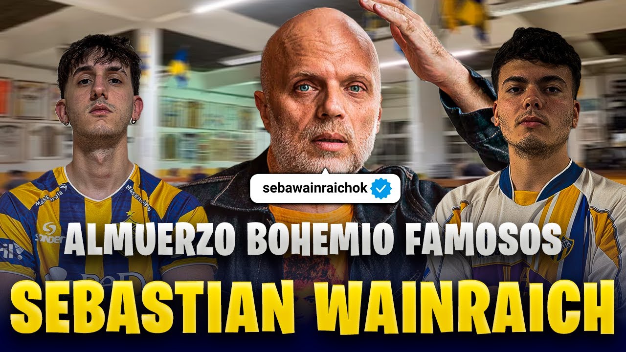 ENTREVISTANDO a SEBASTIAN WAINRAICH | Almuerzo Bohemio FAMOSOS #1 | Lucas Bohemio
