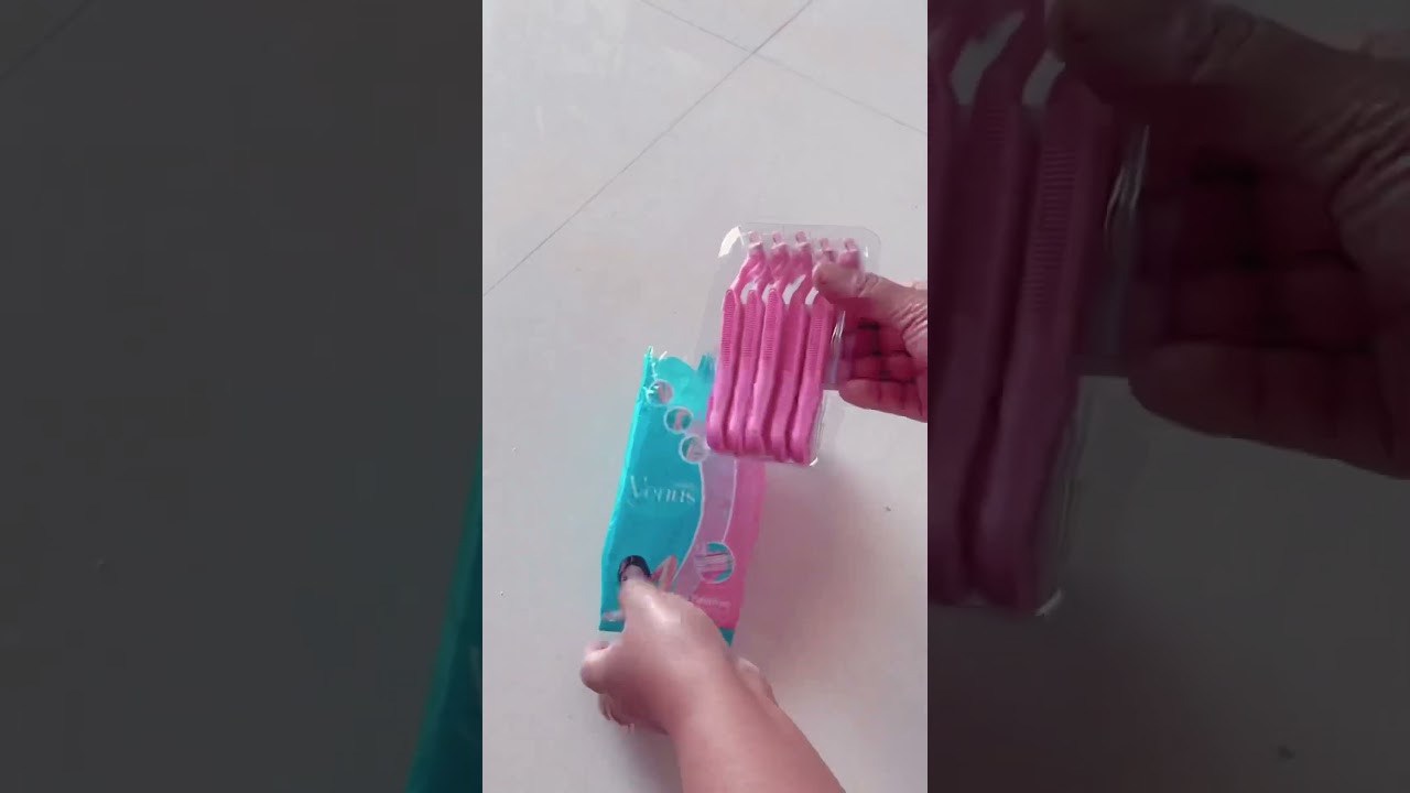 Simply Venus Pink Hair Removal for Women - 5 razors (Buy 4,Get 1 free) #unboxing
