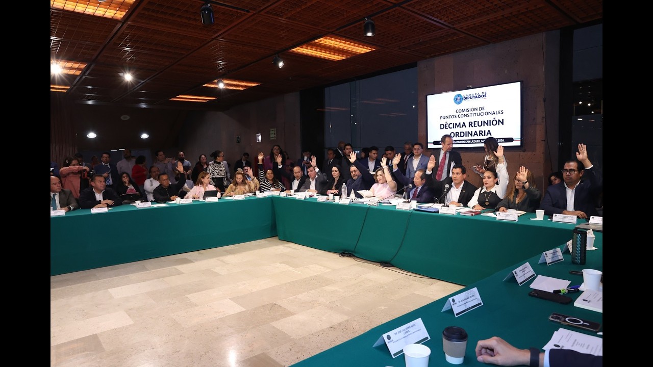 EN VIVO / Reuni&oacute;n Ordinaria de la Comisi&oacute;n de Puntos Constitucionales