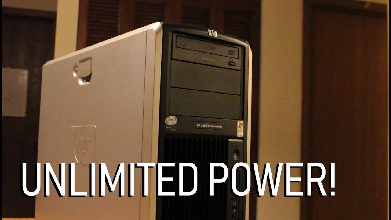 8 Cores of RAW POWER! | The HP xw8400 Workstation