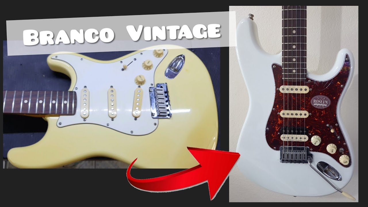 Fender America Standart 1999 - Pintura Branco Vintage