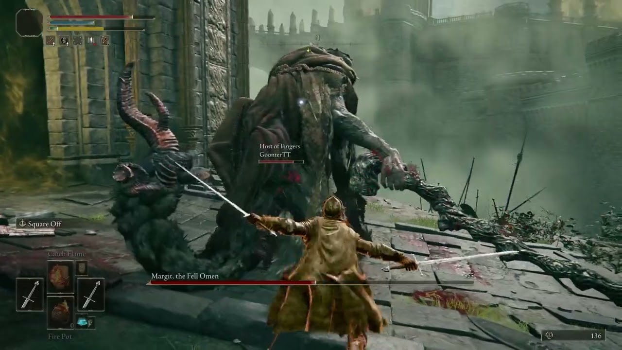 The intended vanilla experience - Margit edition - ER TT Run with Goonter