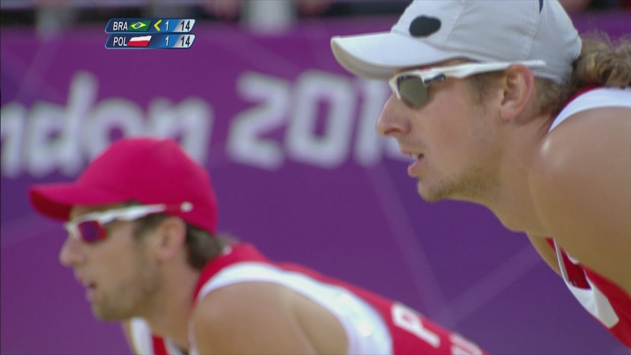 Beach Volleyball Men's Quarterfinals - Brazil v Poland Full Replay - London 2012 Olympics