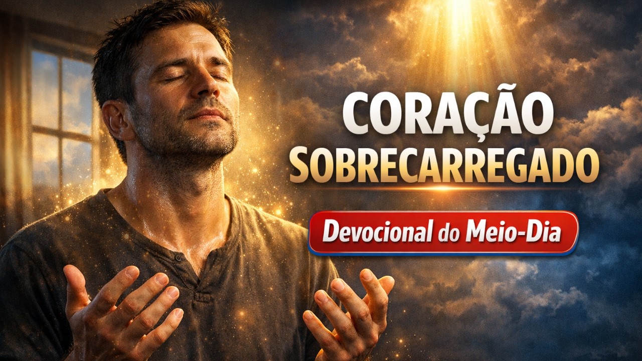 Coração sobrecarregado - 15 de Fevereiro - Devocional do meio DIA - e a ORAÇÃO DO SALMOS 91
