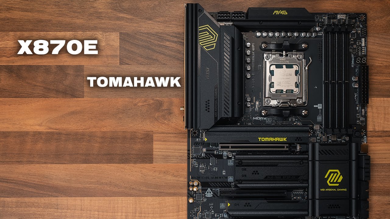 Стоят ли того материнские платы High-End? (MSI X870E Tomahawk)