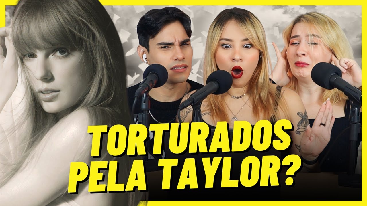 OUVIMOS THE TORTURED POETS DEPARTMENT DA TAYLOR SWIFT PELA PRIMEIRA VEZ ✍️ | Três de Outubro